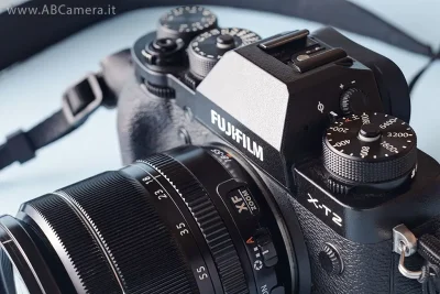parte superiore della Fujifilm X-T2
